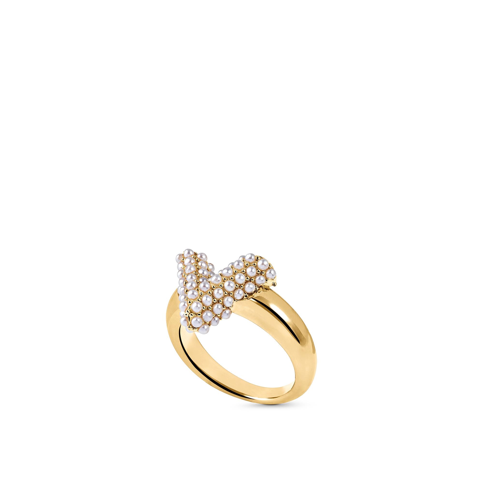 Essential V Perle Ring S00 - All Fashion Jewelry - M68363 | LOUIS VUITTON